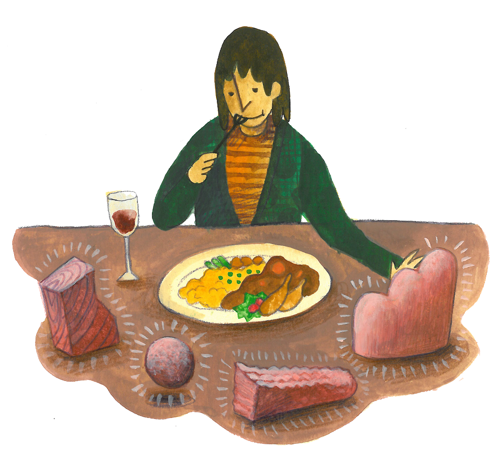 味に形を感じる